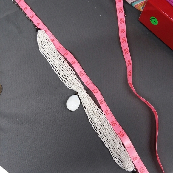 Vintage Multi Strand Tiny Bead Necklace - Picture 10 of 10